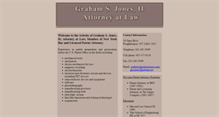 Desktop Screenshot of grahamjones.com