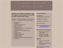 Tablet Screenshot of grahamjones.com